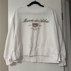 Abercrombie White Sweater